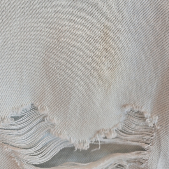 Pistola Cassie Super High Rise Straight Leg Jeans Sz 26x29.5 Super Distressed - Picture 5 of 16